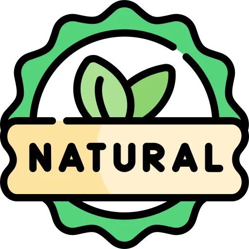 Natural ingredients badge